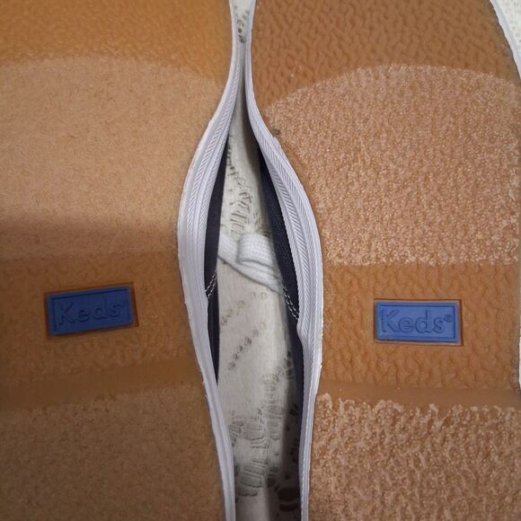 Keds Size 6 Ortholite Lace-Up Fashion Casual Sneakers Navy Canvas Women WF34200M - Picture 13 of 14